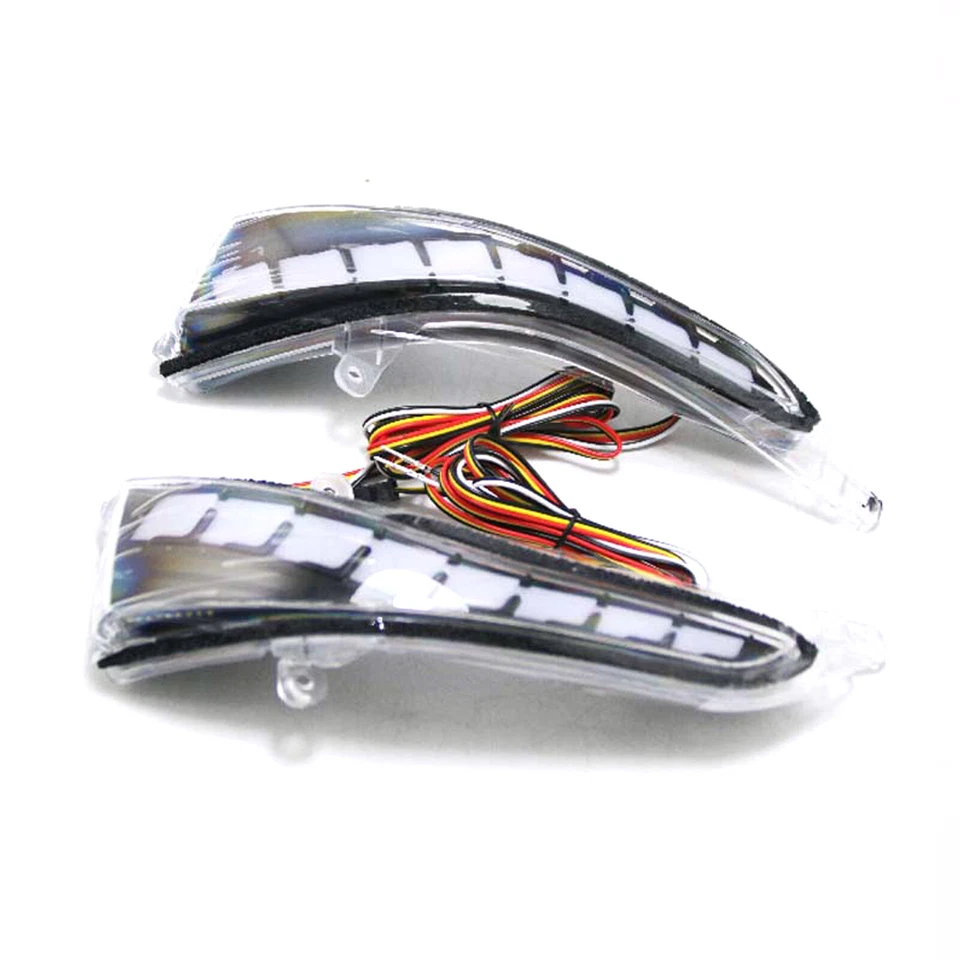 Светодиодные сигнальные лампы для бокового зеркала Infiniti Q50 Q60 2014-22 RGB с Bluetooth - Изображение 2 из 4