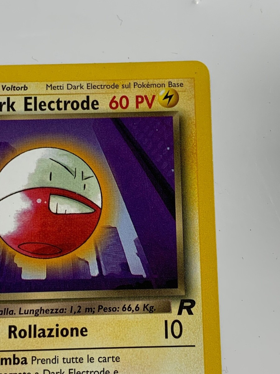 dark electrode pokemon card value Dark Electrode 34/82 and Voltorb 67/102 TEAM ROCKET Pokemon Cards Non Holo NM