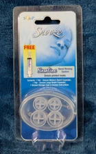 Nasal Dilator Snoring Solution.... pairs... Med & LG Dilators with Case