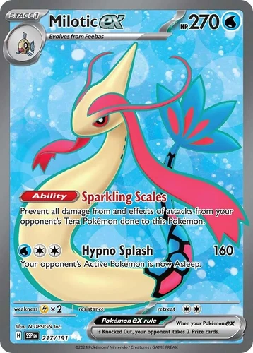 Milotic ex 217/191 Sv08: Surging Sparks