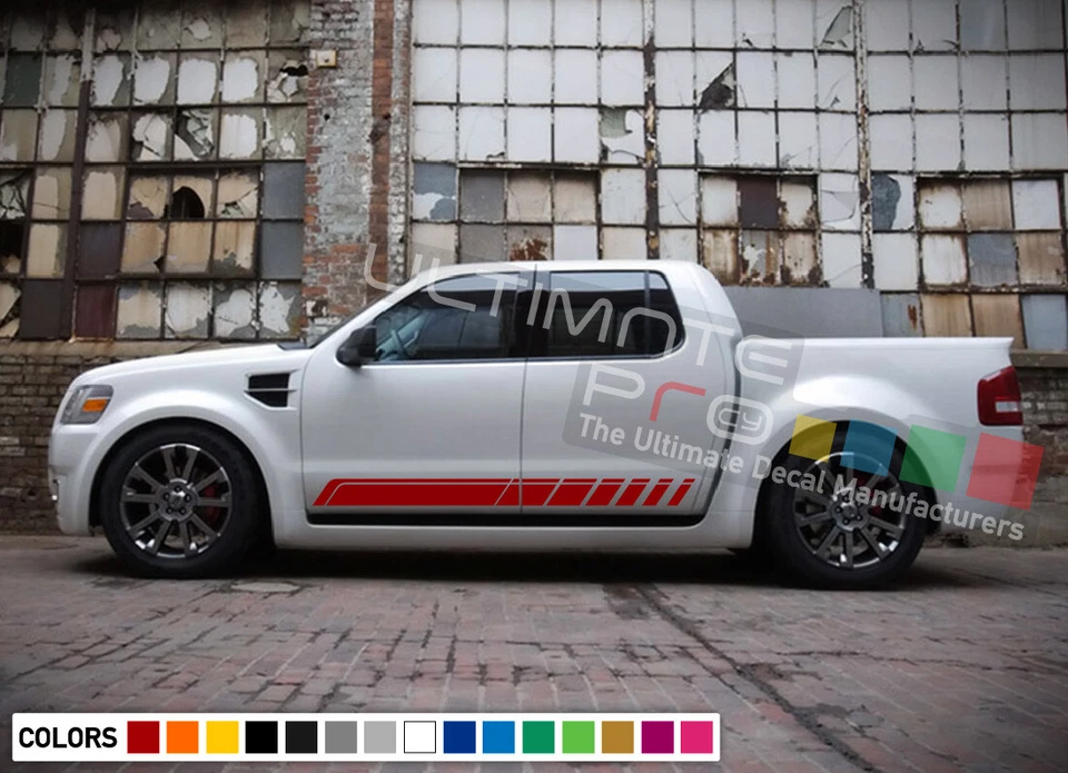 Rayas para Ford Explorer Sport Truck Adrenalina Calcomanía Adhesiva Cuerpo 4.6-l SVT V8 Foto 4 de 4