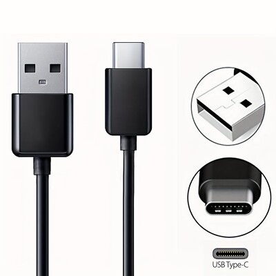 USB-C Data/Charger Cable for Rakuten Kobo Libra Colour, Clara