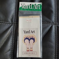 Yard Art Pattern 22 Tall Legs and Skirt Pattern 166 Vintage 1992 New Old Stock