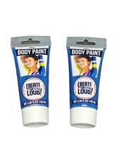 Create Out Loud Blue Body Paint 2 3.38 FL OZ tube Sporting Event, Costumes, NEW