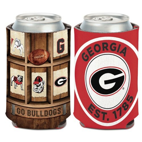 BULLDOGS RETRO STYLE CAN BOTTLE COOZIE KOOZIE COOLER NCAA LICENSED eBay
