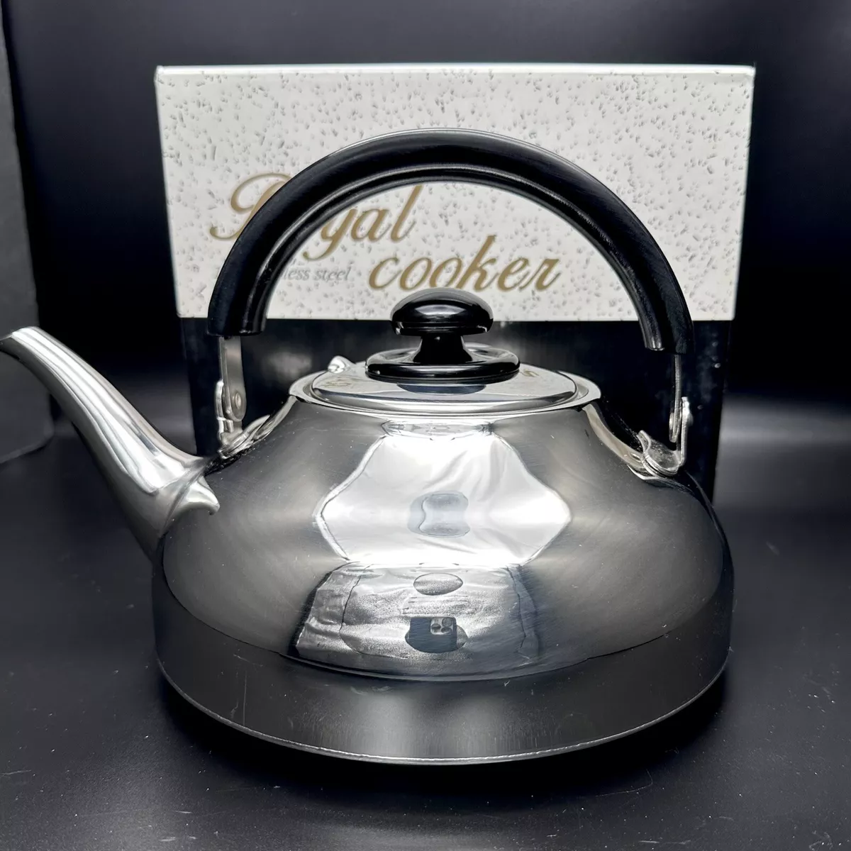 Farberware 2.3-Quart Stainless Steel Whistling Tea Kettle