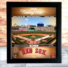 Welcome to Fenway Park Boston Red Sox Authentic MLB Framed Wood/Glass