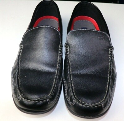 Black Tommy Hilfiger Loafer Slip Ons Size 10.5 Tommy Hilfiger Black Slip-On Sneakers – Awesome Shoes main image 3