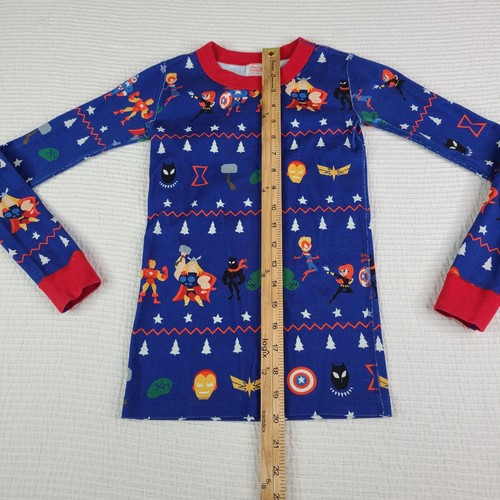 Hanna Andersson x Marvel Pajama Shirt Organic Cotton SZ 130cm Kids SZ 8 Unisex - Picture 6 of 9
