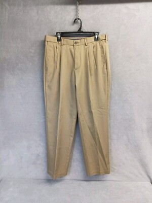 Haggar Clothing Men's Premium No Iron Khaki Classic Fit Pants