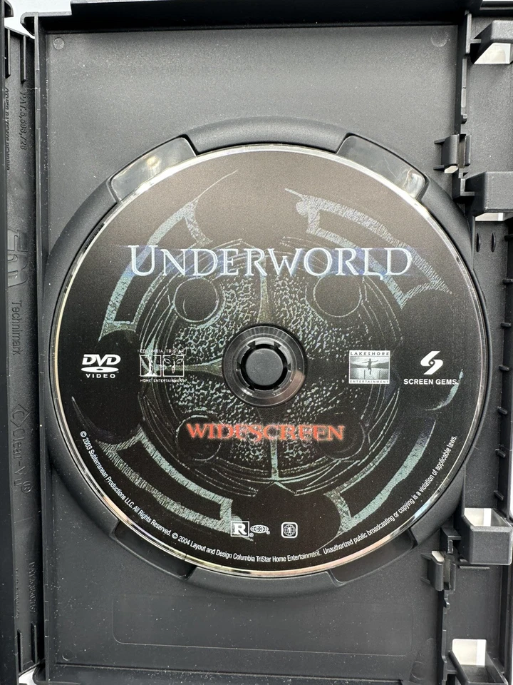 Underworld DVD Full Screen Special Edition Kate Beckinsale Free Shipping 2004 - Image 2 of 2
