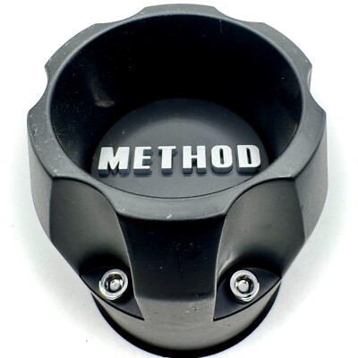 Method Race Wheels Matte Black Wheel Center Cap Cp-1717b100-s1 M305T100