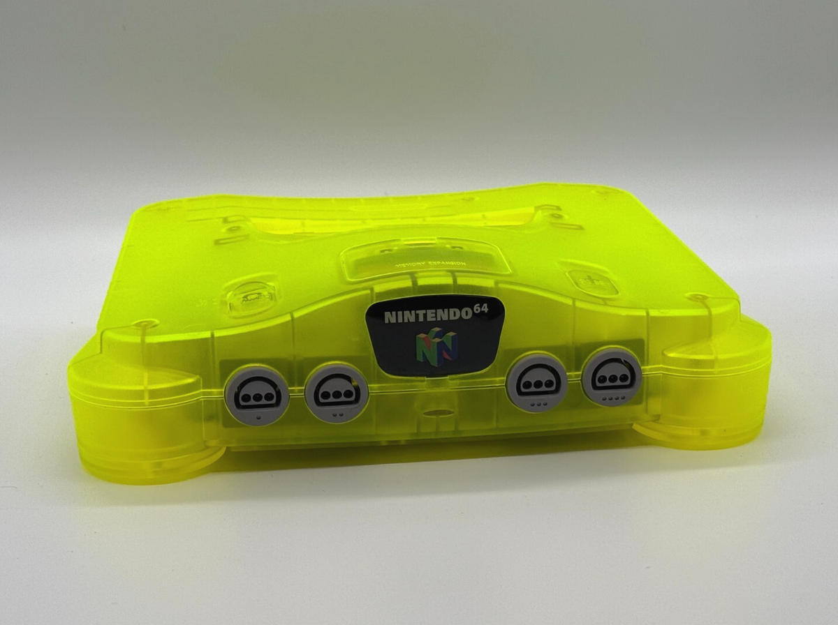 レインボー　デラックス・エディション　リマスター　limited NEW Nintendo 64 N64 Limited Clear Mountain Dew Custom Multi-Color