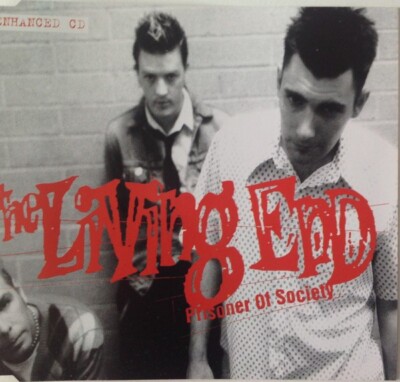 The Living End - Prisoner Of Society Single CD 3 Tracks Ska Punk Rockabilly VGC