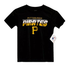     Pittsburgh Pirates MLB Team Athletics Genuine Merchandise Youth Shirt NWT    