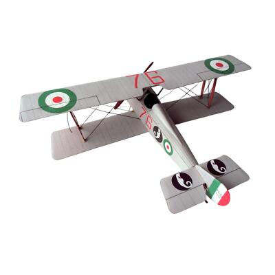 Papiermodellflugzeug Bausteine 3D Jagdflugzeug Maßstab 1:33