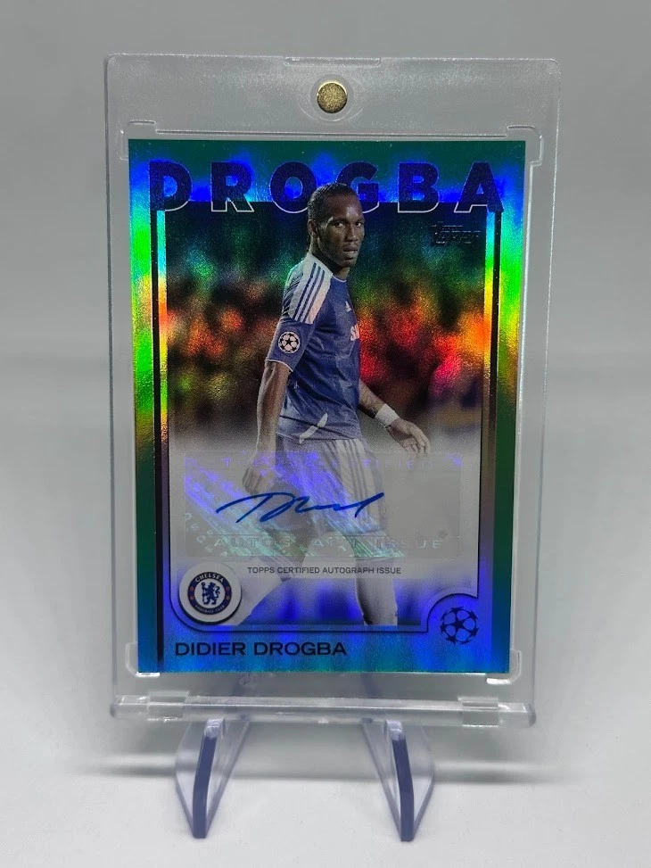 Autocollant Panini Didier Drogba Rookie 2003 - Guingamp/OM/Chelsea - Neuf