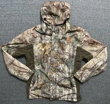 Men's Master Sportsman Rugged Outdoor Gear Camouflage Hunting Jacket Size Large