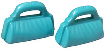 PLAYMOBIL X2 BORSE BLU TURCHESE BORSA A MANO DONNA RAGAZZA MATRIMONIO DONNA V...