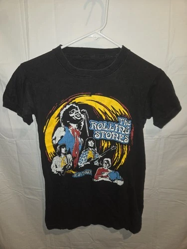Rolling Stones Tour Concert Men’s T Shirt Sing 1970s vintage concert t-shirt, vintage, single stitch, B+ condition