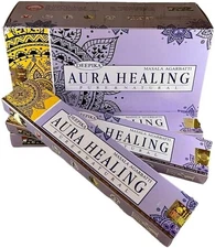 Deepika Aura Healing Incense Sticks Agarbatti Indian Natural Scent For Home Use