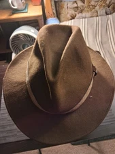 Bosalino Brown Felt Fedora 7 1/2  U.S. 