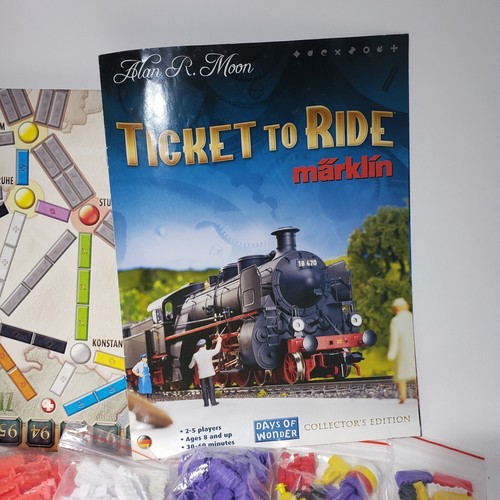 Ticket To Ride Game Collector's Edition German Map Days of Wonder 2009 Marklin - Picture 3 of 24