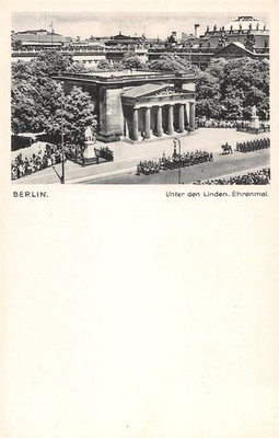 758960) AK Ehrenmal unter den Linden Berlin 