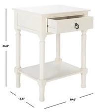 Safavieh HAINES 1DRW ACCENT TABLE, Reduced Price 2172772395 ACC5720D