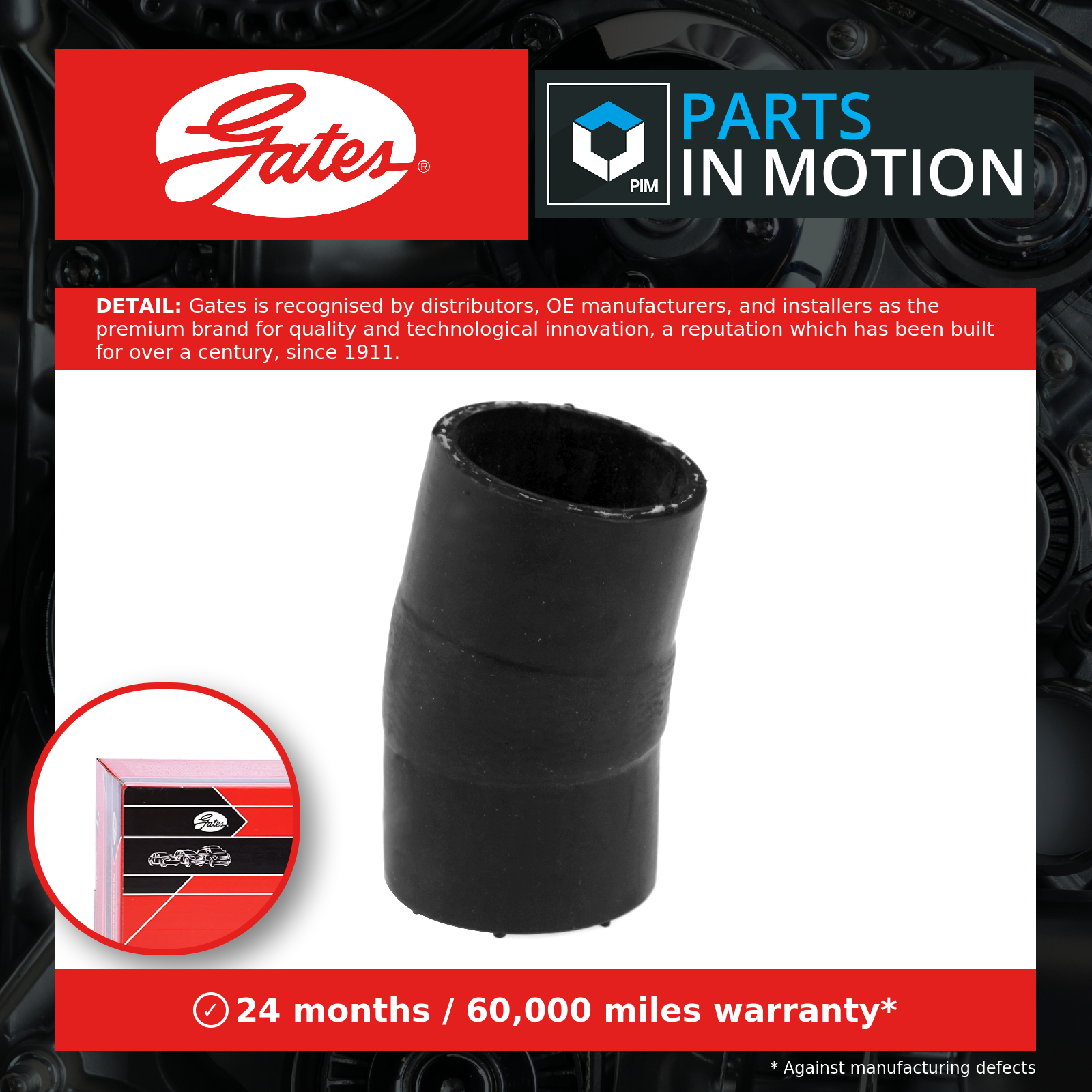 Heater Hose fits MERCEDES GLK220 X204 2.2D 08 to 14 Coolant Gates 6512031682 New