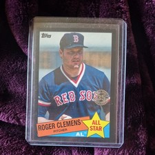 2020 Topps 1985 Topps 35th All-Stars #85AS-3 Roger Clemens Red Sox /299 SP BLACK