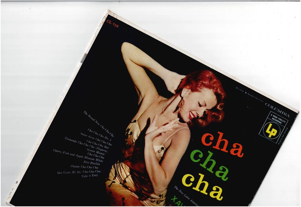 XAVIER CUGAT cha cha cha_U.S. COLUMBIA LP CL-718_original 1955 ABBE LANE cover - Image 2 of 4