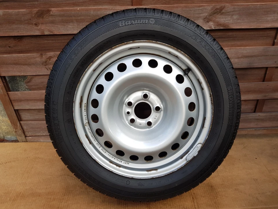 Winterräder Winterreifen Fiat Transporter Doblo II Cargo 195/60 R16C 99T Barum 8 - Bild 3 von 4