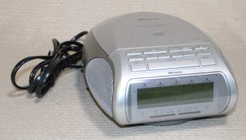 Memorex MC2842 CD Clock Radio Dual Alarm AM/FM Stereo Tested Working 2003 - Afbeelding 3 van 18