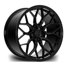 Black x4 20" Riviera Rf108 Alloy Wheels 8.5J Et35 Audi A4 A5 A6 Q3 Vw Tiguan