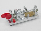 Vibroplex Blue Racer Deluxe Chrome Vintage Ham Radio Telegraph Key (SN 209343)