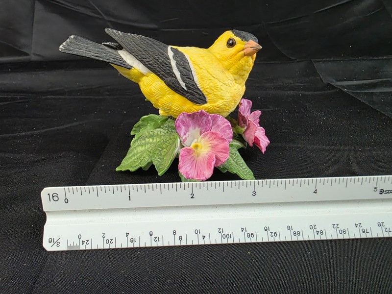 Lenox American Goldfinch Fine Porcelain, Labeled