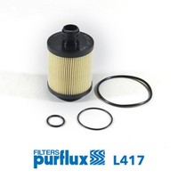 ÖLfilter Purflux L417 Filtereinsatz FüR Opel Astra Insignia P10 Combo Saab G09