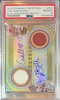 2022 BOWMAN U INCEPTION WILLIAMS/YOUNG DUAL AUTO RELICS /99 #WY PSA 10 GEM MINT
