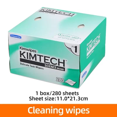 280Pcs KIMTECH Fiber Optic Cleaning Wipes Dust Paper Box for Optical Tools UK