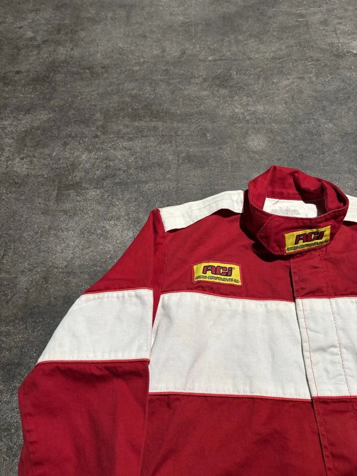 VTG RCI Racing Jacket SFI Full Zip Men’s Large Flame Resistant - Image 3 of 4