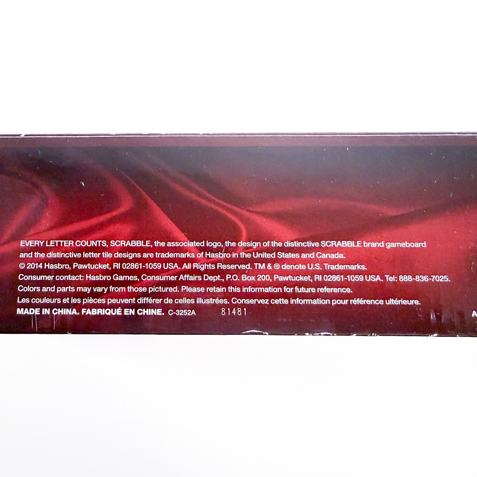 Scrabble Deluxe Edition-Rotating Game Board 2014 Carry Case Complete