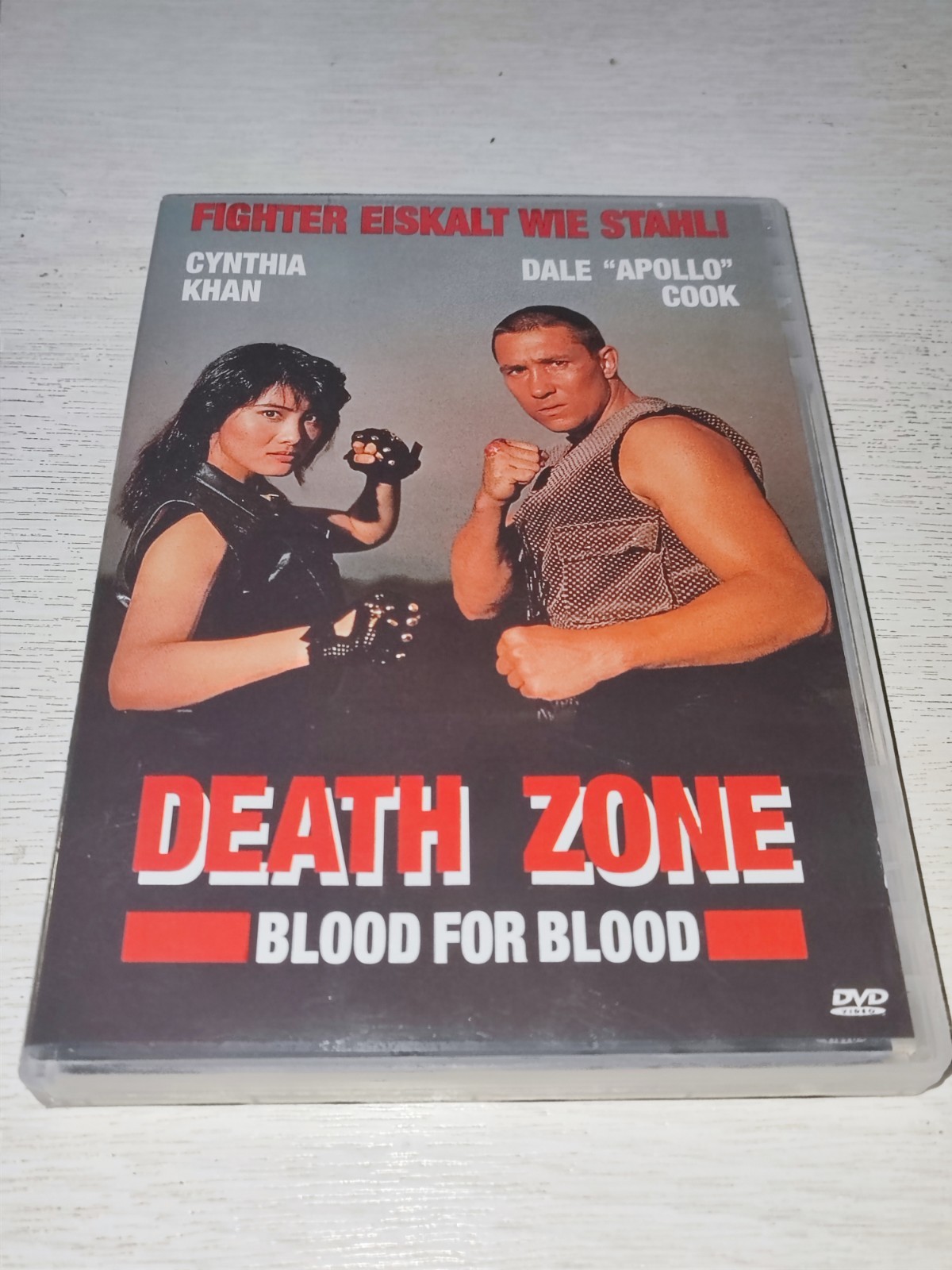 Death Zone - Blood for Blood Uncut DVD FSK18 Cynthia Khan Kult Rar Klassiker