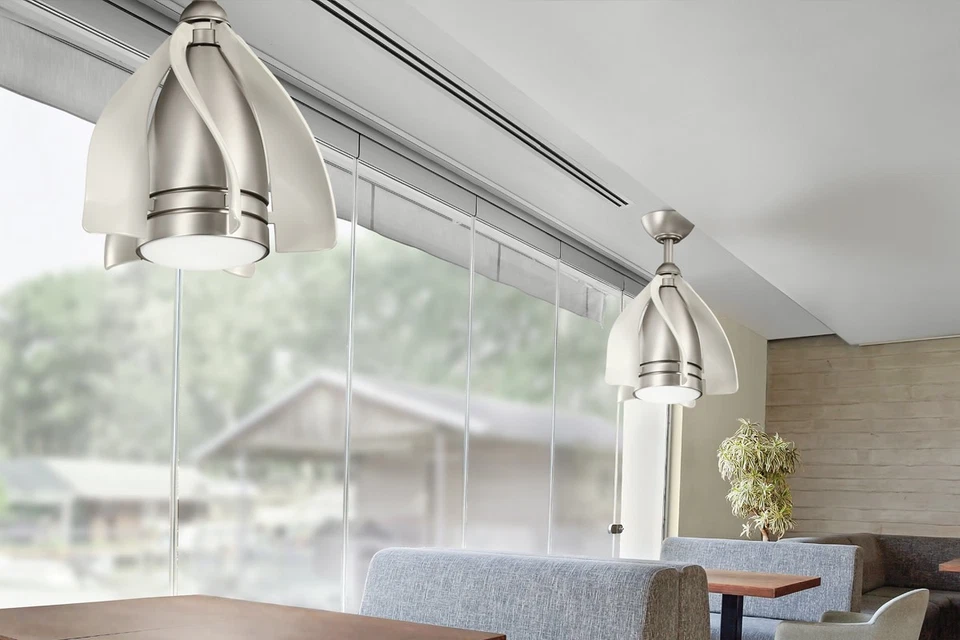 Kichler 300230 Bronze Terna 15" Fan With Blades, Led Light & Remote Control - Image 4 of 4