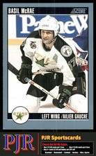 Basil McRae 1992-93 Score Canadian #356 Minnesota North Stars