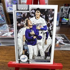 Topps Series 1 Mint Base Set 2026 Dodgers Duo #265 Ohtani Yamamoto Los Angeles