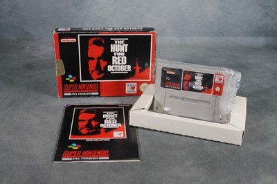 Super Nintendo SNES Spiel The Hunt For Red October OVP