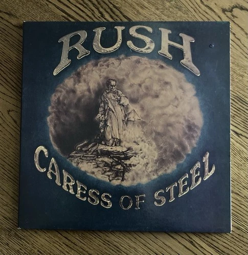 Rush Caress Of Steel Vinyl LP Record Original 1975 First Pressing!! Gatefold!