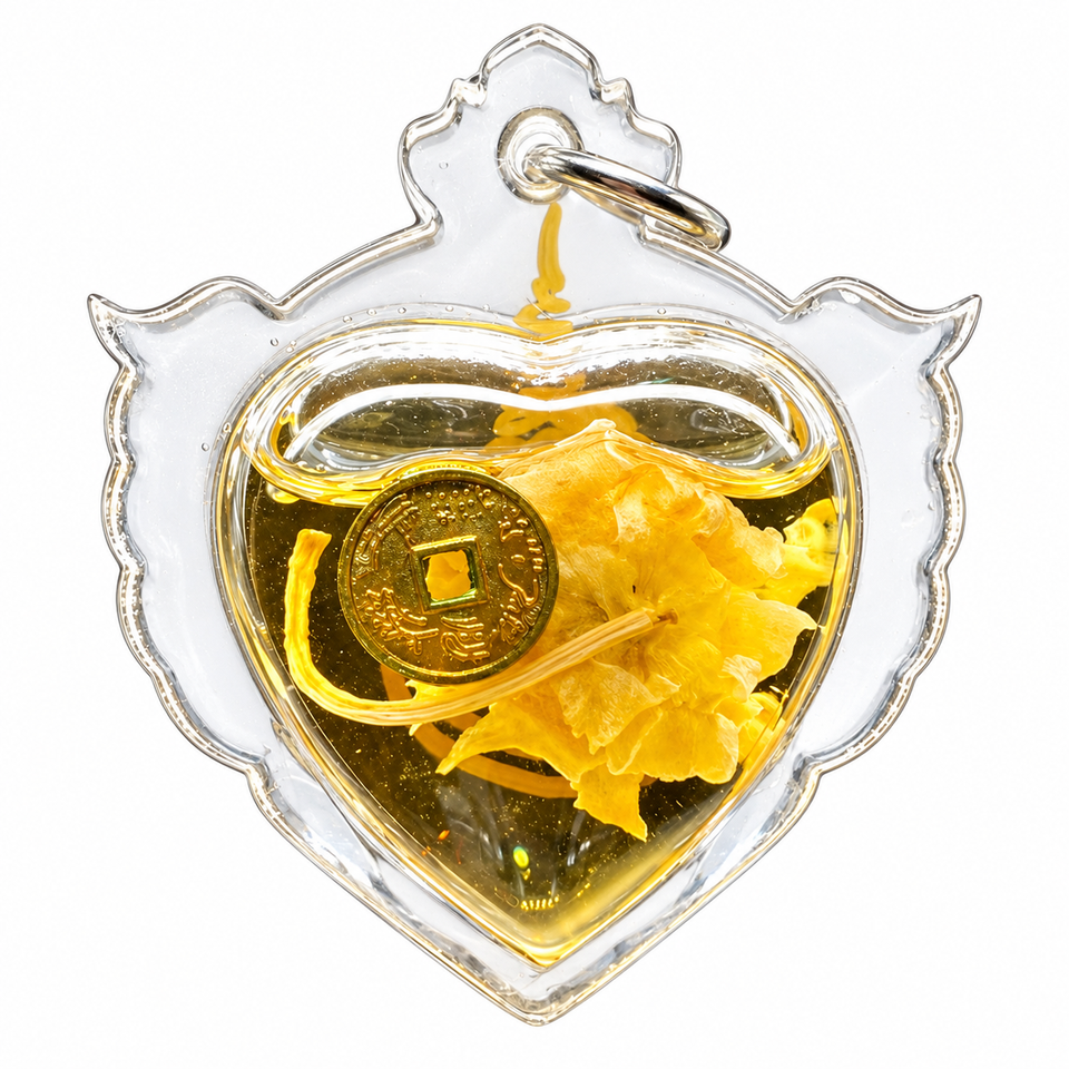 Attraction Sign Eternal Love Heart (Yellow Oil), Charm Luck Popularity Attraction | eBay