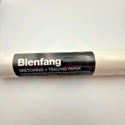 Bienfang Sketching & Tracing Paper Roll White 18 Inches x 20 Yards